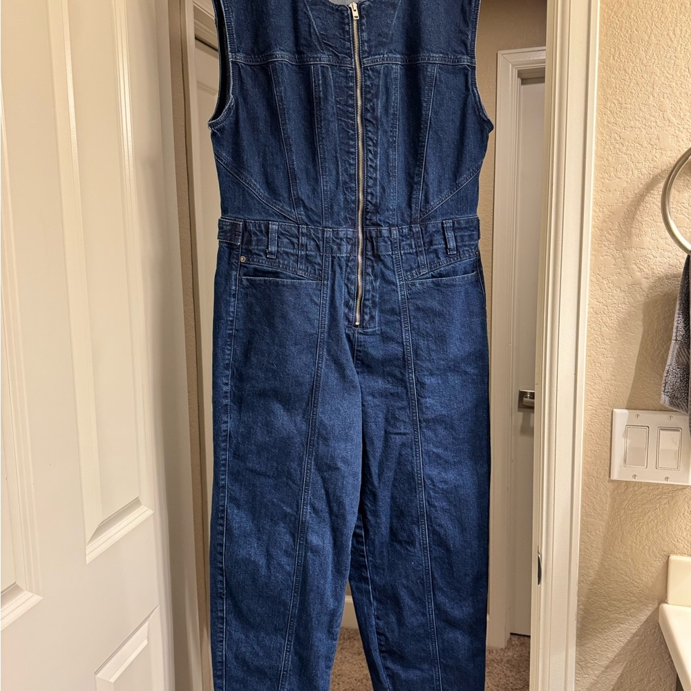 Universal Thread Dark Blue Denim Jumper Size 12